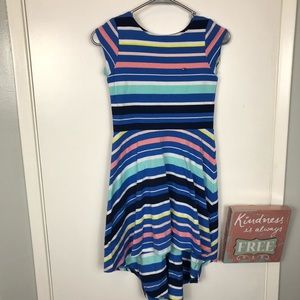 Tommy Hilfiger Striped High Low Dress